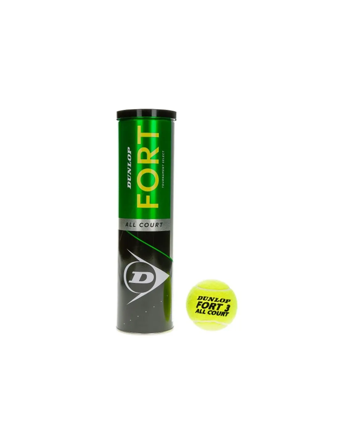 4-Ball Can Dunlop Fort All Court