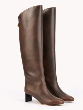 Adry Talon mi-haut Piper Chocolat
