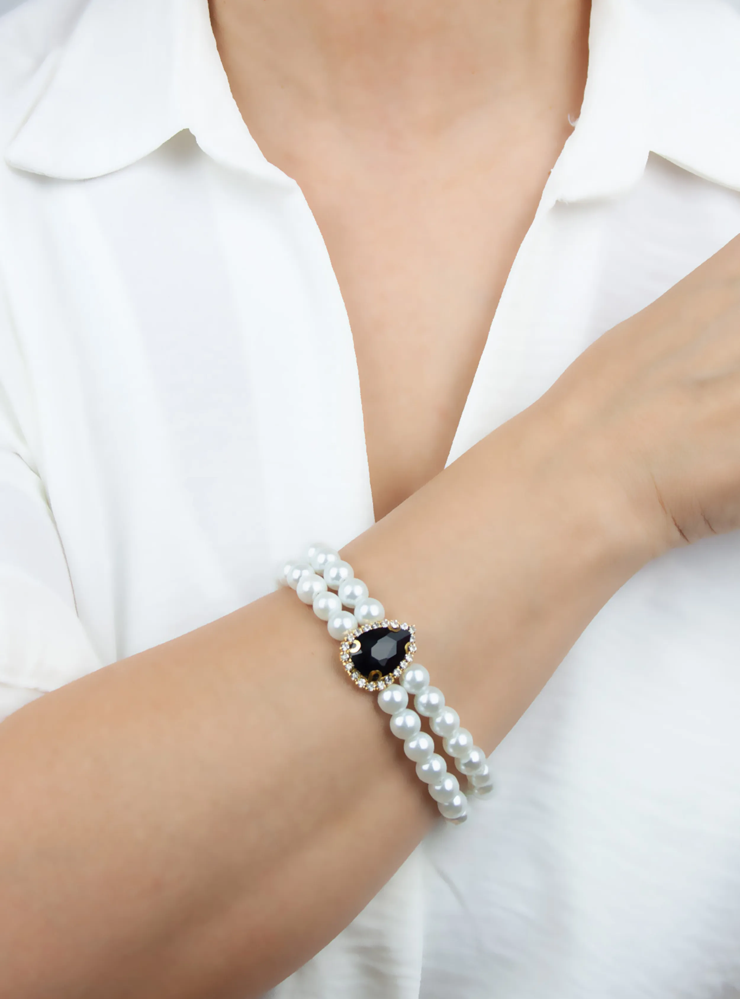 Black - Gold Color - Bracelet