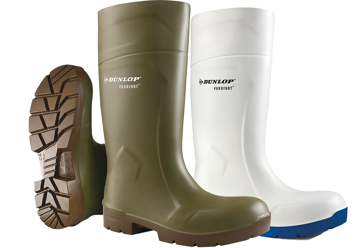 Bottes Purofort Foodpro Multigrip Safety - Vert - S4 CI SRC Dunlop