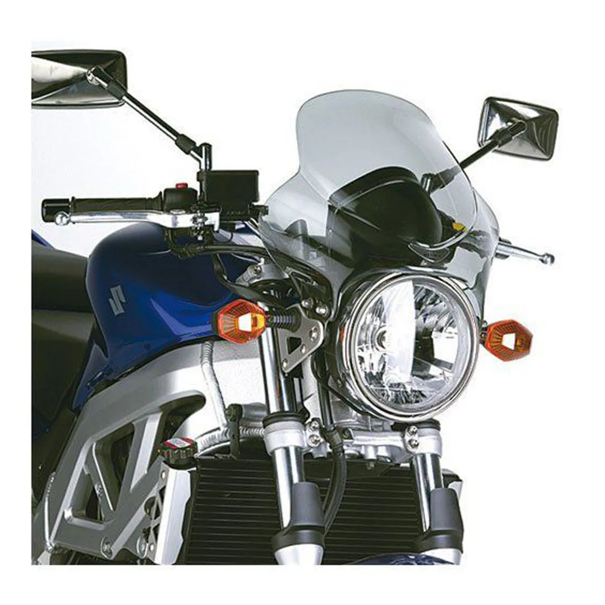 Bulle Givi Honda CB 900 Hornet 2002 - 2007 - Noir clair