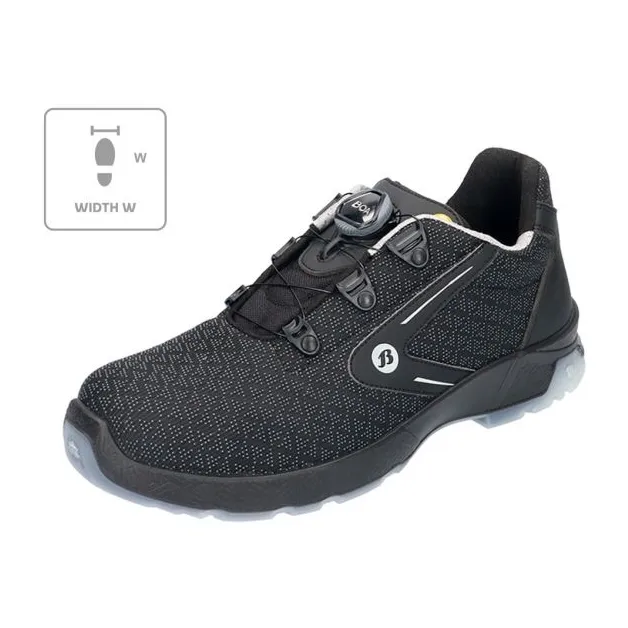 Chaussures Bata Industrials Summ Seven U MLI-B84B1 noir le noir