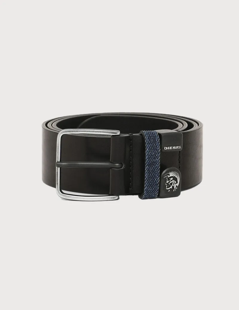 Diesel | Ceinture Moho Noir | Boutiques Seven's