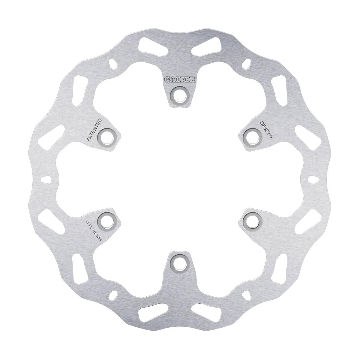 Disque de frein arrière fixe Wave GALFER - 240 mm- TM SMX 660 F