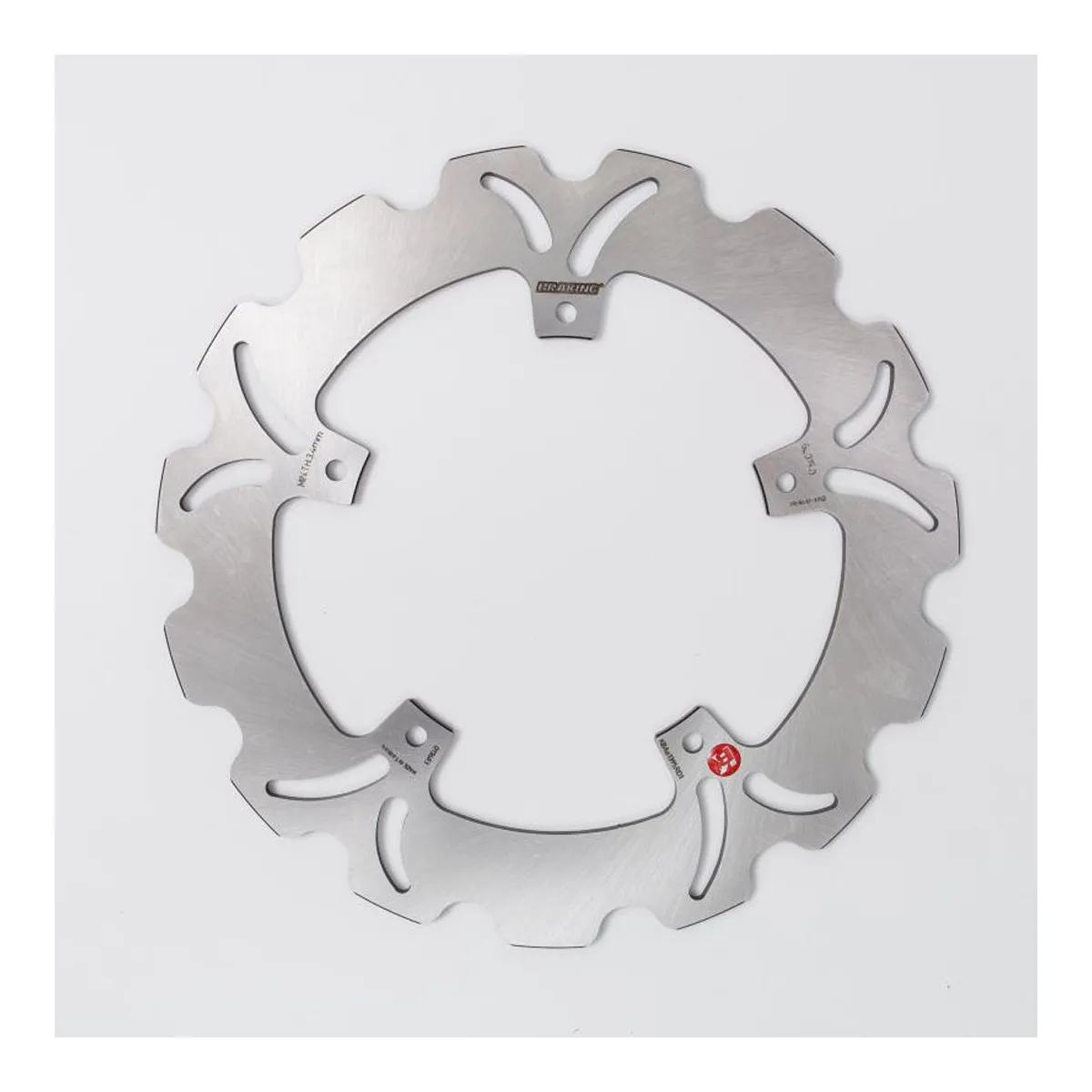 Disque de frein avant ou arrière BRAKING WAVE GL01RID