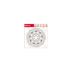 Disque de frein flottant TRW diamètre 320 mm