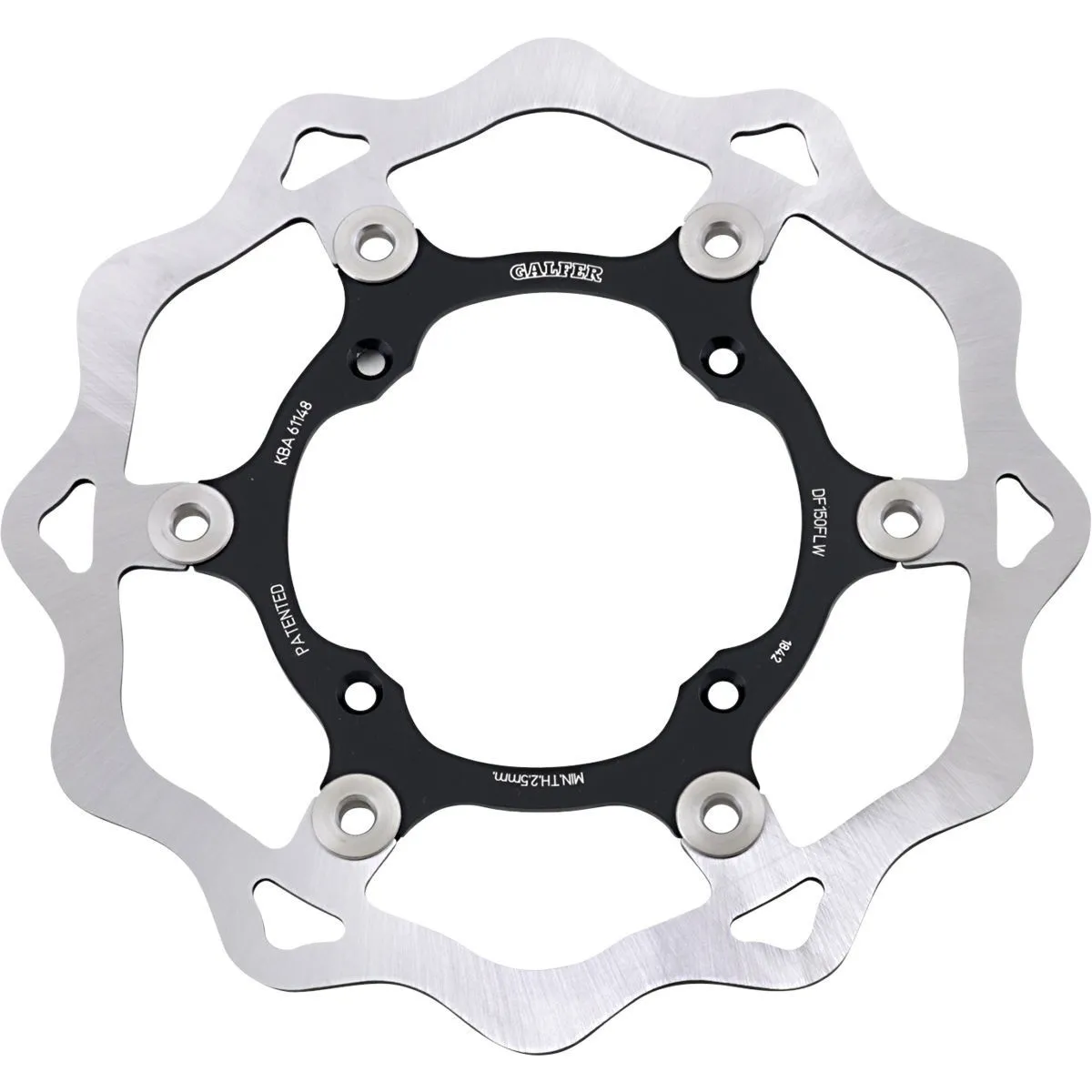 Disque de frein flottant Wave GALFER - 250 mm - KAWA KX 125/250/500