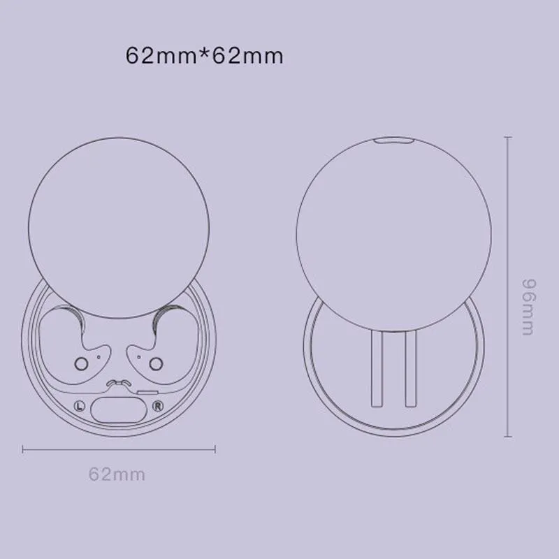 Ecouteurs Bluetooth 5.3 Sans Fil Étanches Sport et Sommeil