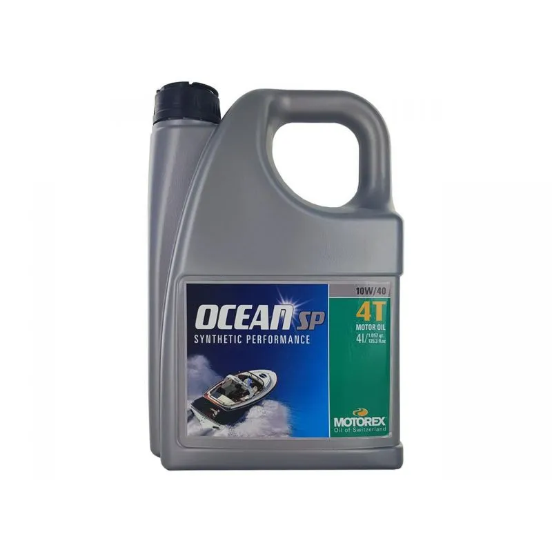 Huile moteur MOTOREX Ocean SP 4T 10W40 Synthétique Performance 4L (x4) - piecemotoquad