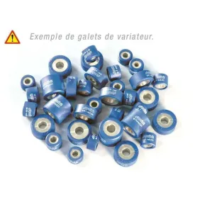 Jeu de galets POLINI 25x11mm 8,3gr - 12 pièces