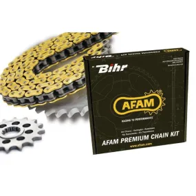 Kit chaîne AFAM 520XLR2 14/50 standard - couronne standard