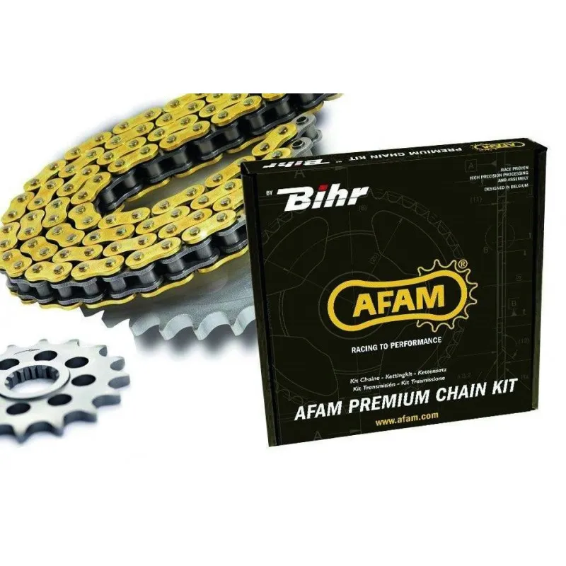 Kit chaîne AFAM 525XMR3 15/40 standard - piecemotoquad