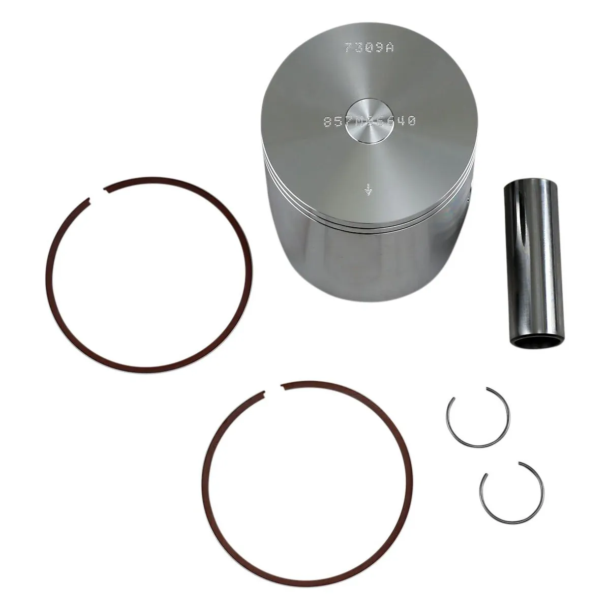 Kit piston forgé WISECO - KTM 250 EXC 2000-2005 bi-segment 66.34mm