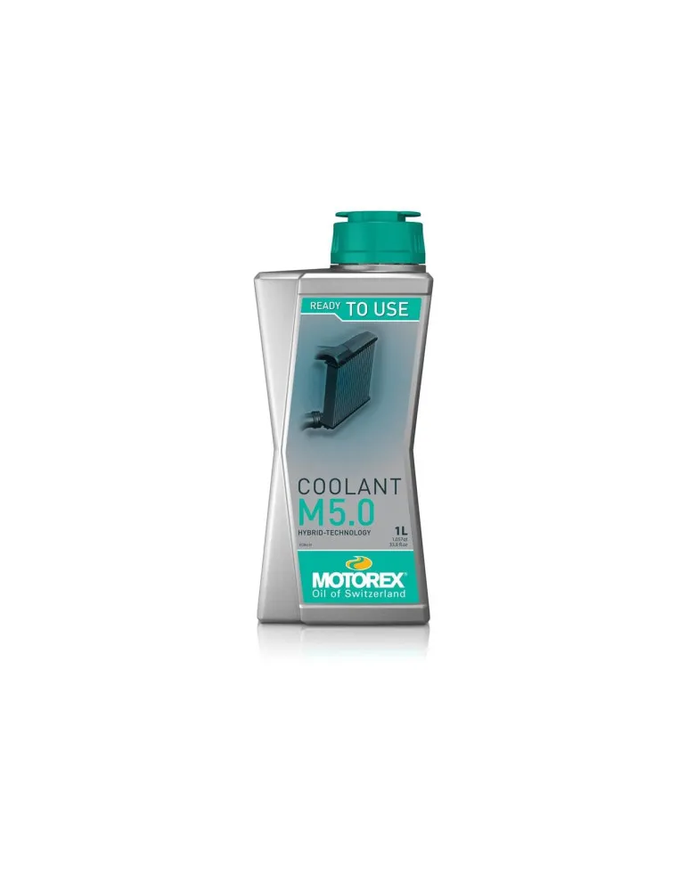 Liquide de refroidissement MOTOREX Coolant M5.0 Prêt à l'emploi 1L