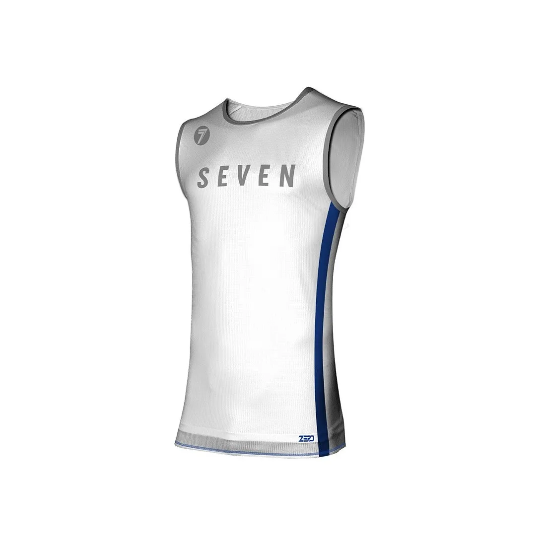 Maillot Seven MX Zero Institution blanc