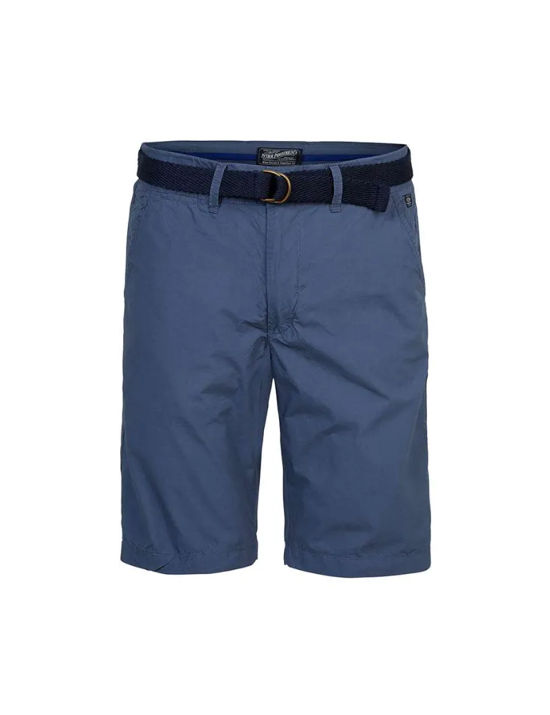Petrol Industries | Short Chino Ceinture Bleu| boutiques seven's