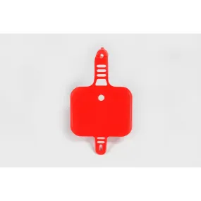 Plaque avant - Rouge - UFO Honda 50 CRF 2004-2016