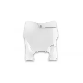 Plaque numéro frontale UFO blanc Gas Gas MC 85 - piecemotoquad
