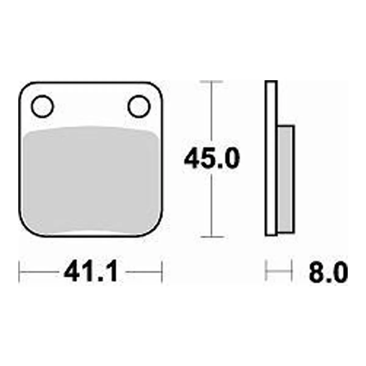 Plaquettes de frein BRAKING 703CM44
