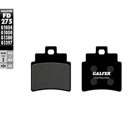 Plaquettes de frein GALFER - G1054 ORGANIQUE SEMI METAL FD275