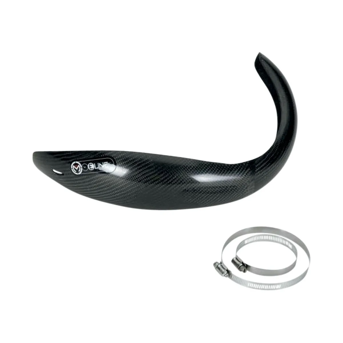 Protection carbone Moose Racing pour pot FMF Honda Husqvarna Kawasaki KTM Suzuki Yamaha