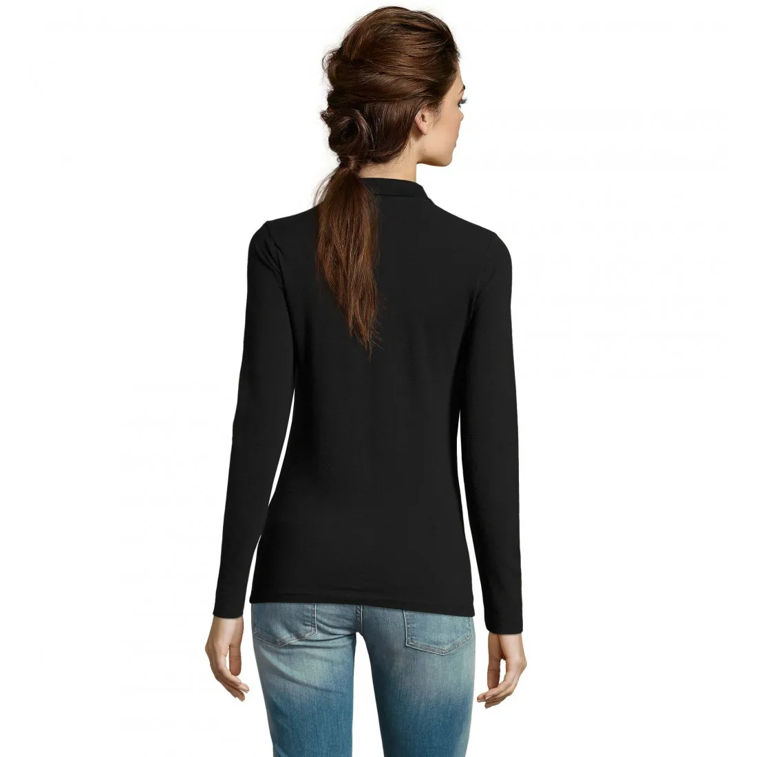 Sol's - Polo piqué manches longues femme PERFECT LSL WOMEN
