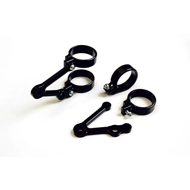 Support de phare avec insert clignotants LSL Ø43- piecemotoquad