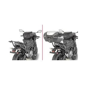 Support top case Givi Monokey - Monolock 4117FZ Kawasaki Z 650 sans platine