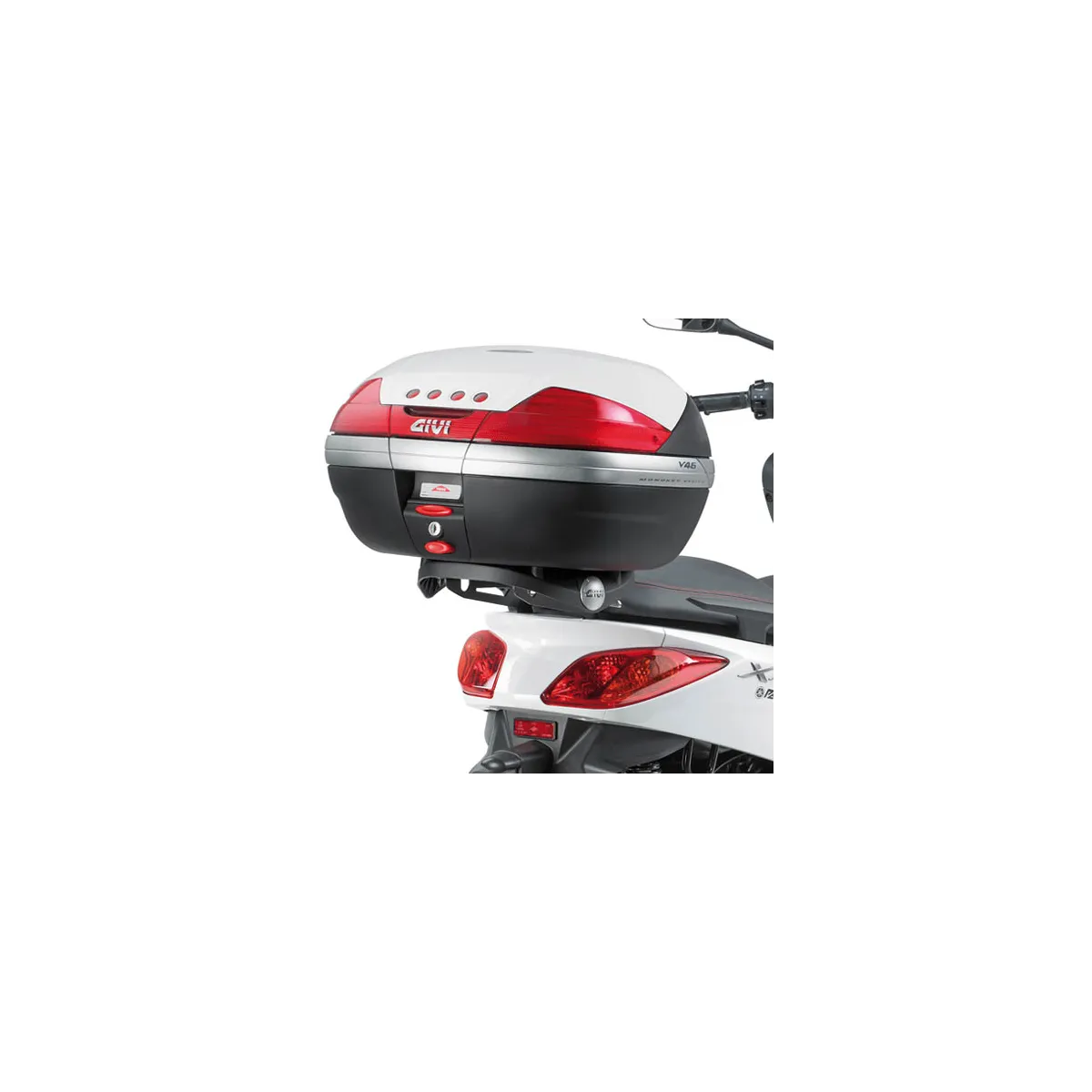 Support top case Givi Monokey SR370 MBK 125 Skycruiser Yamaha 125/250 X - Max avec platine