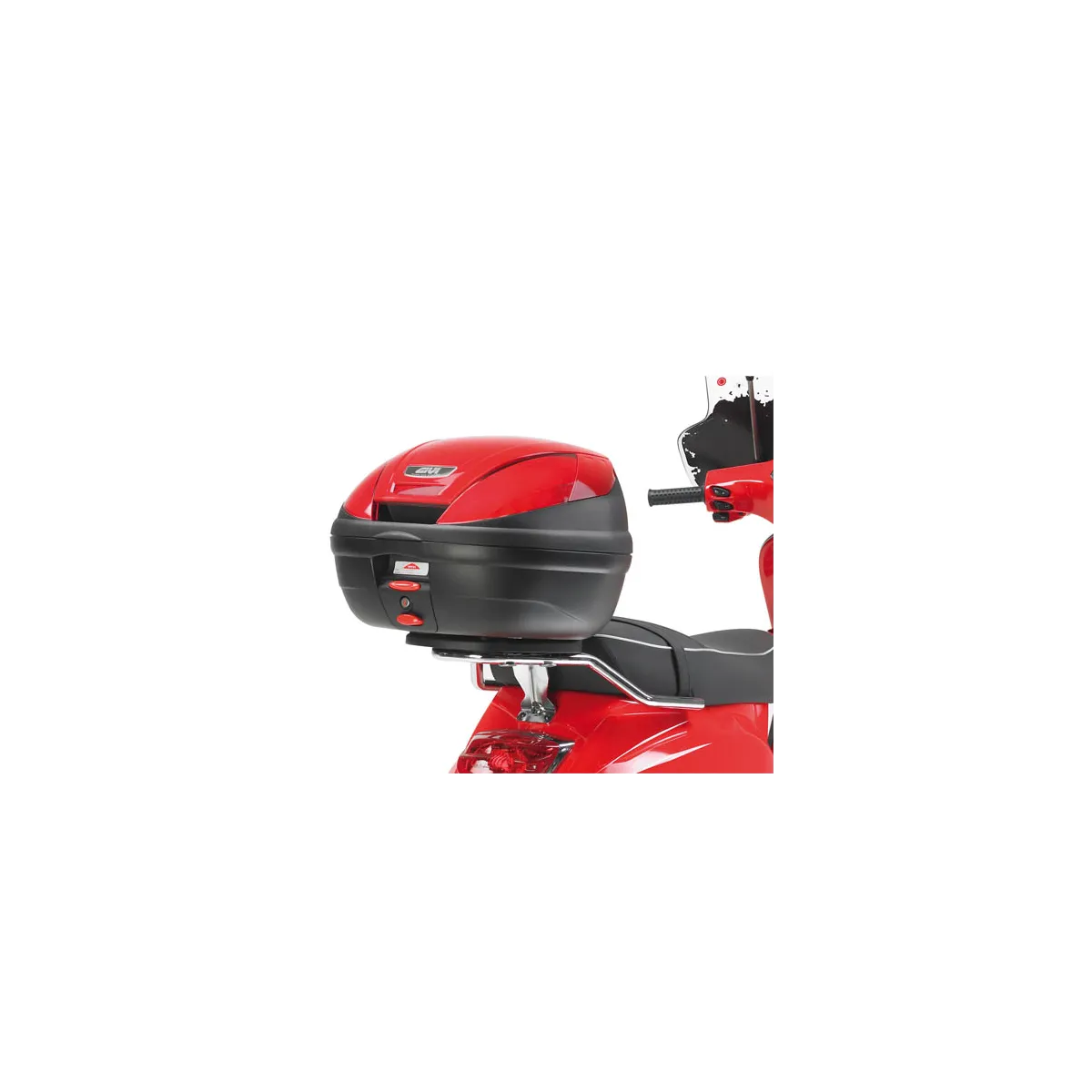 Support top case Givi Monolock SR105 Piaggio Vespa 50/125/150 LX / S sans platine
