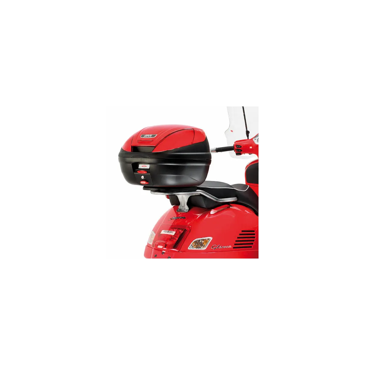 Support top case Givi Monolock SR131 Piaggio 125/300 GTS sans platine