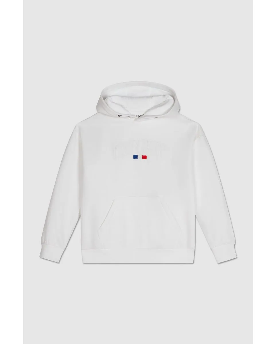 Sweat à capuche manches longues Enfant SEVEN JR Blanc