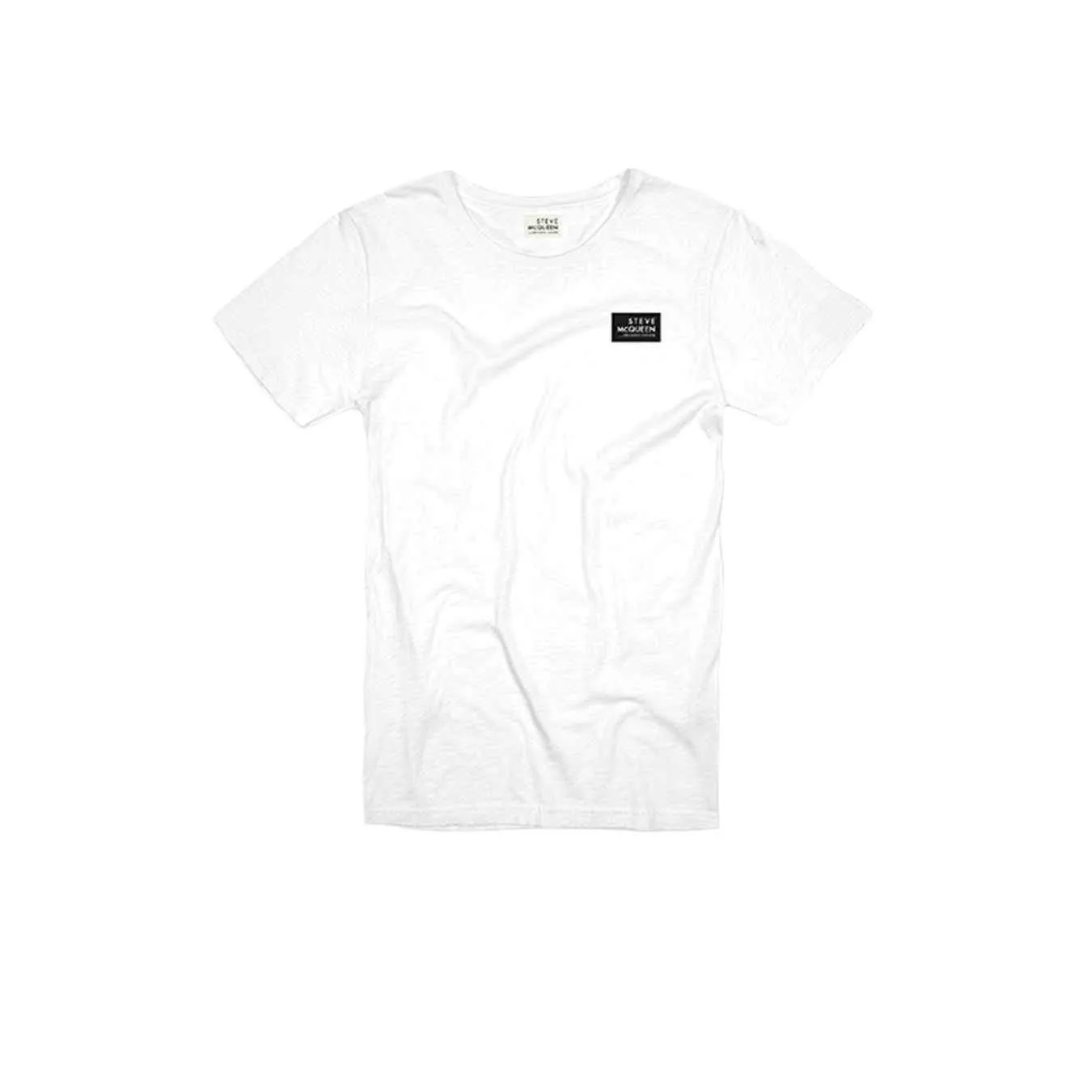 T-shirt STEVE MCQUEEN Hero Seven Printemps Logo Blanc pour homme