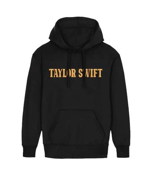 TAYLOR SWIFT- SWEAT CAPUCHE NOIR GOLD TAYLOR SWIFT